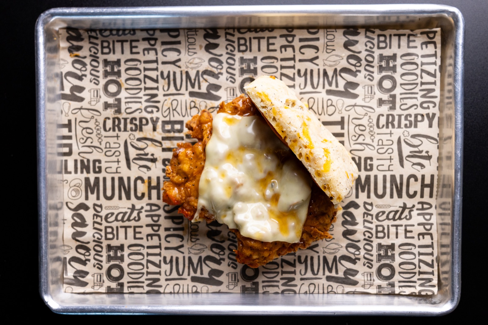 Hot Honey Biscuit Sandwich